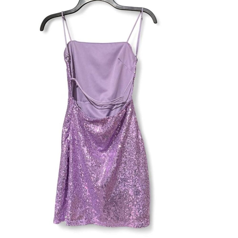 Lucy-in-the-sky Women's Purple Dress